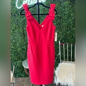 New Eliza J Coral dress